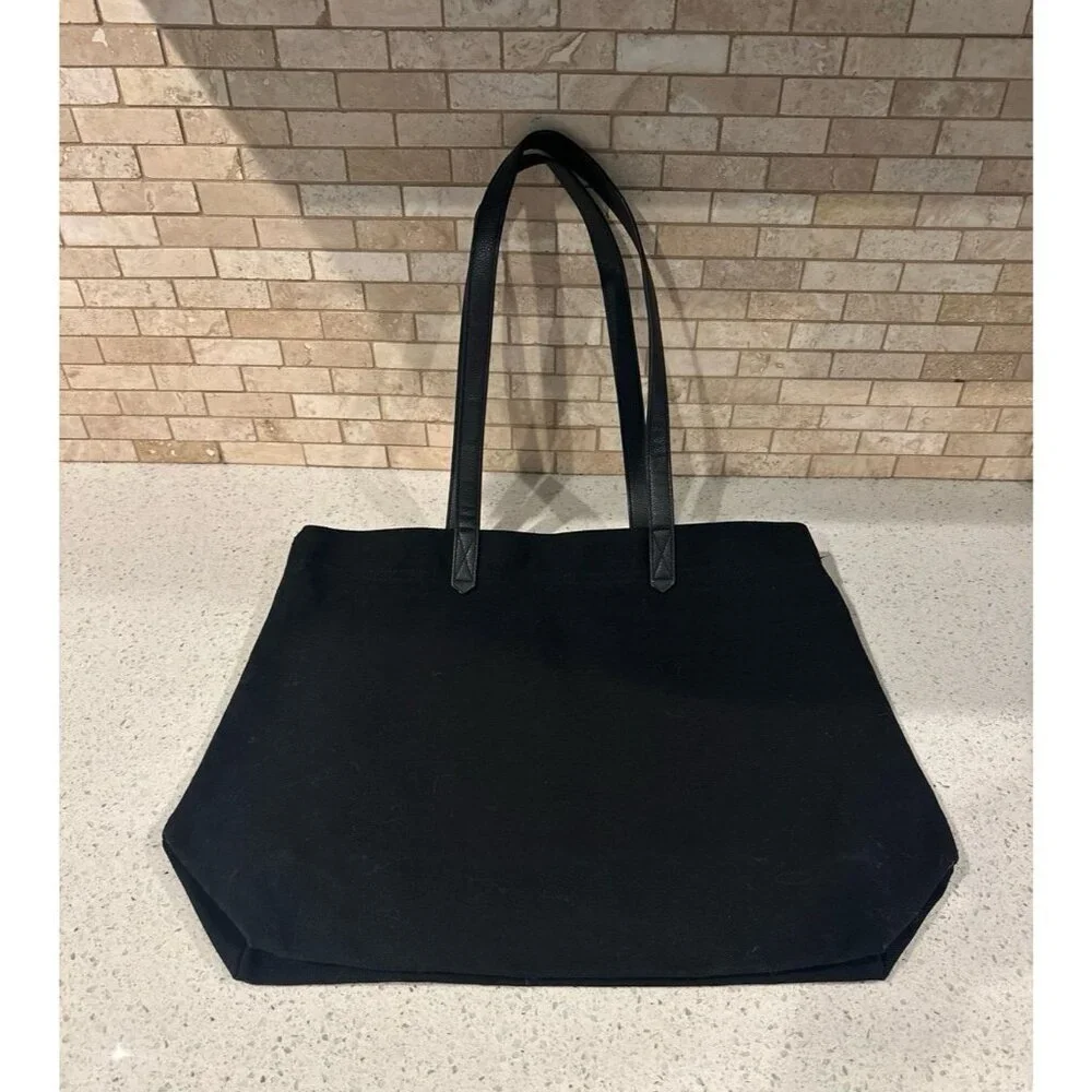 Walt Disney World Halloween black canvas‎ sequin pumpkin tote bag